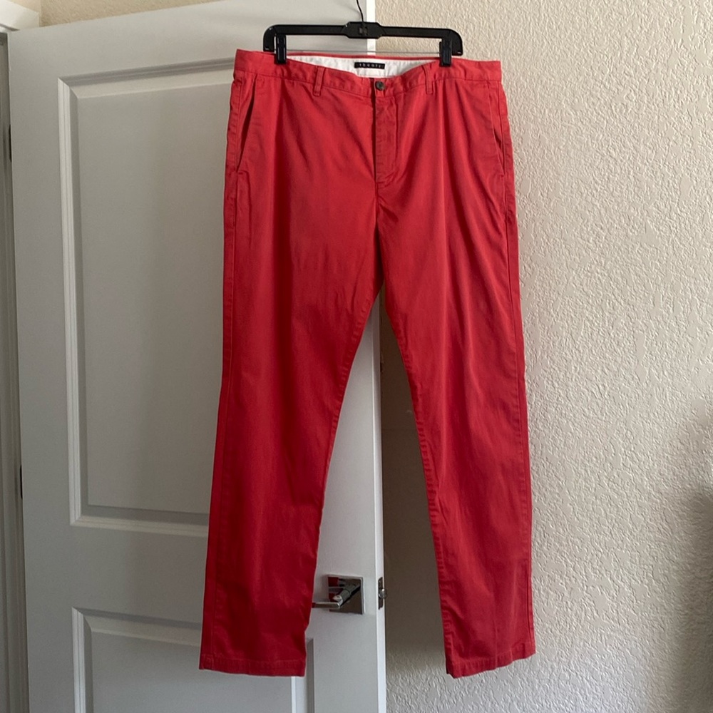 Theory Zaire Style Coral Pants Size 38